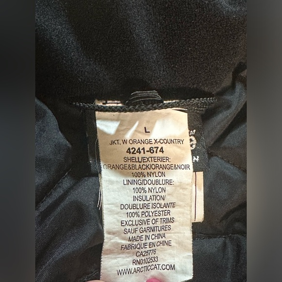 Arctic Cat Arctic A-Tex Thinsulate snowmobile Jacket - Picture 9 of 16